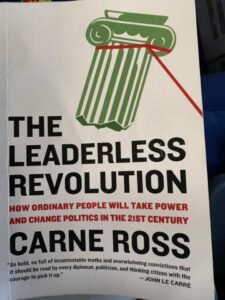 THE LEADERLESS REVOLUTION HOW ORDINARY PEOPLE WILL TAKE POWER AND CHANGE POLITICS IN 21ST CENTURY CARNE ROSS PDF visual data 3
